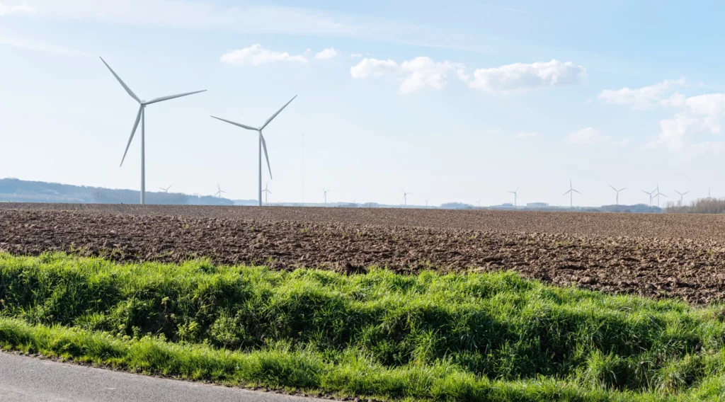 Photomontage éolien